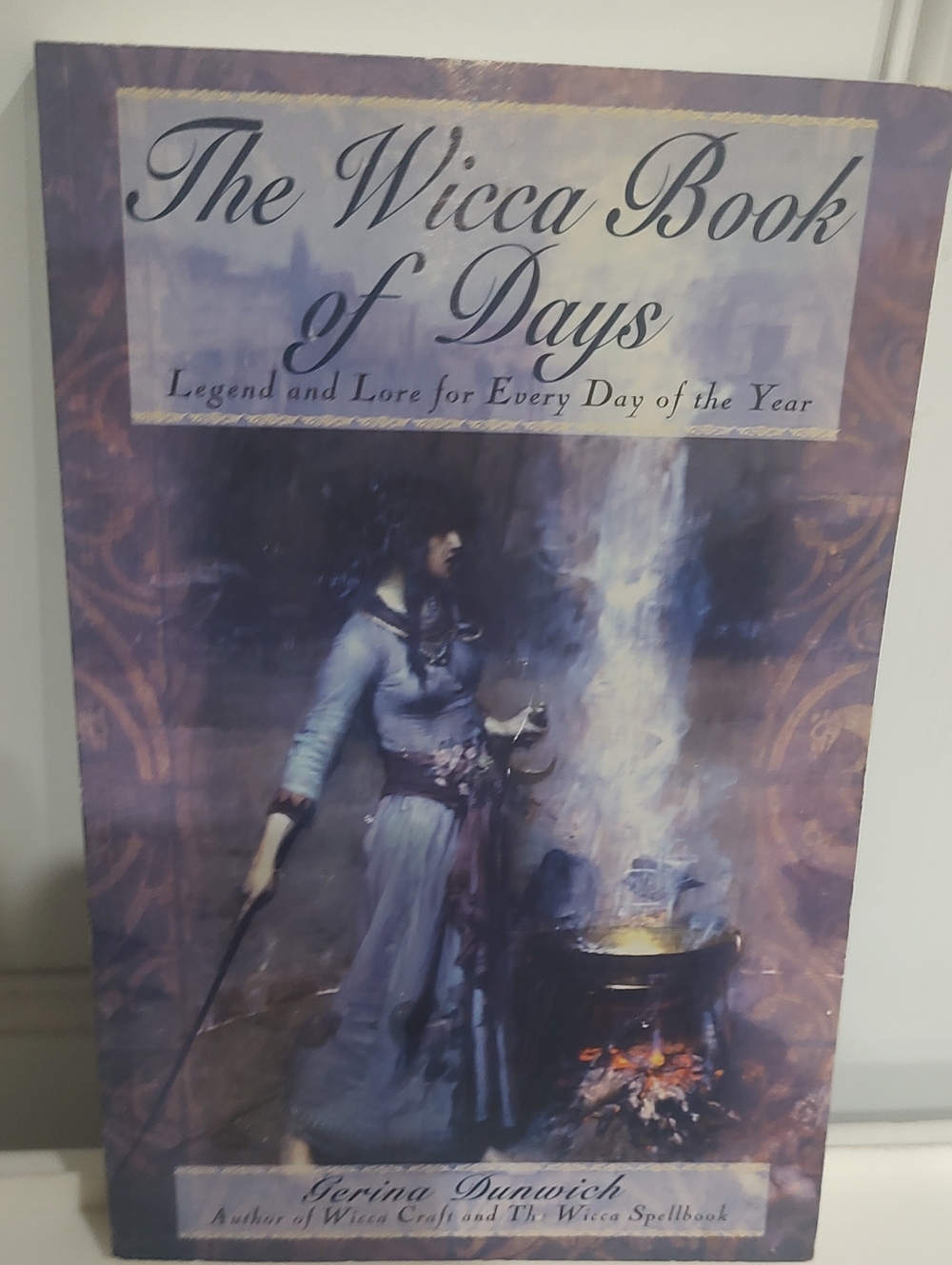 The Wicca Book of Days by Gerina Dunwich Paperback
